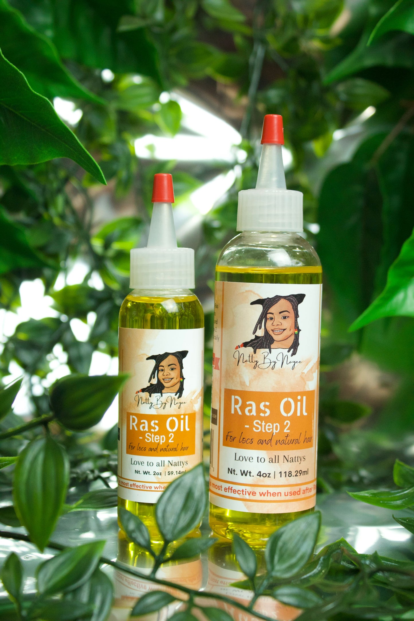 Natty By Nayee Ras Loc Oil – Lightweight Scalp & Hair Growth Oil for Locs (Step 2)