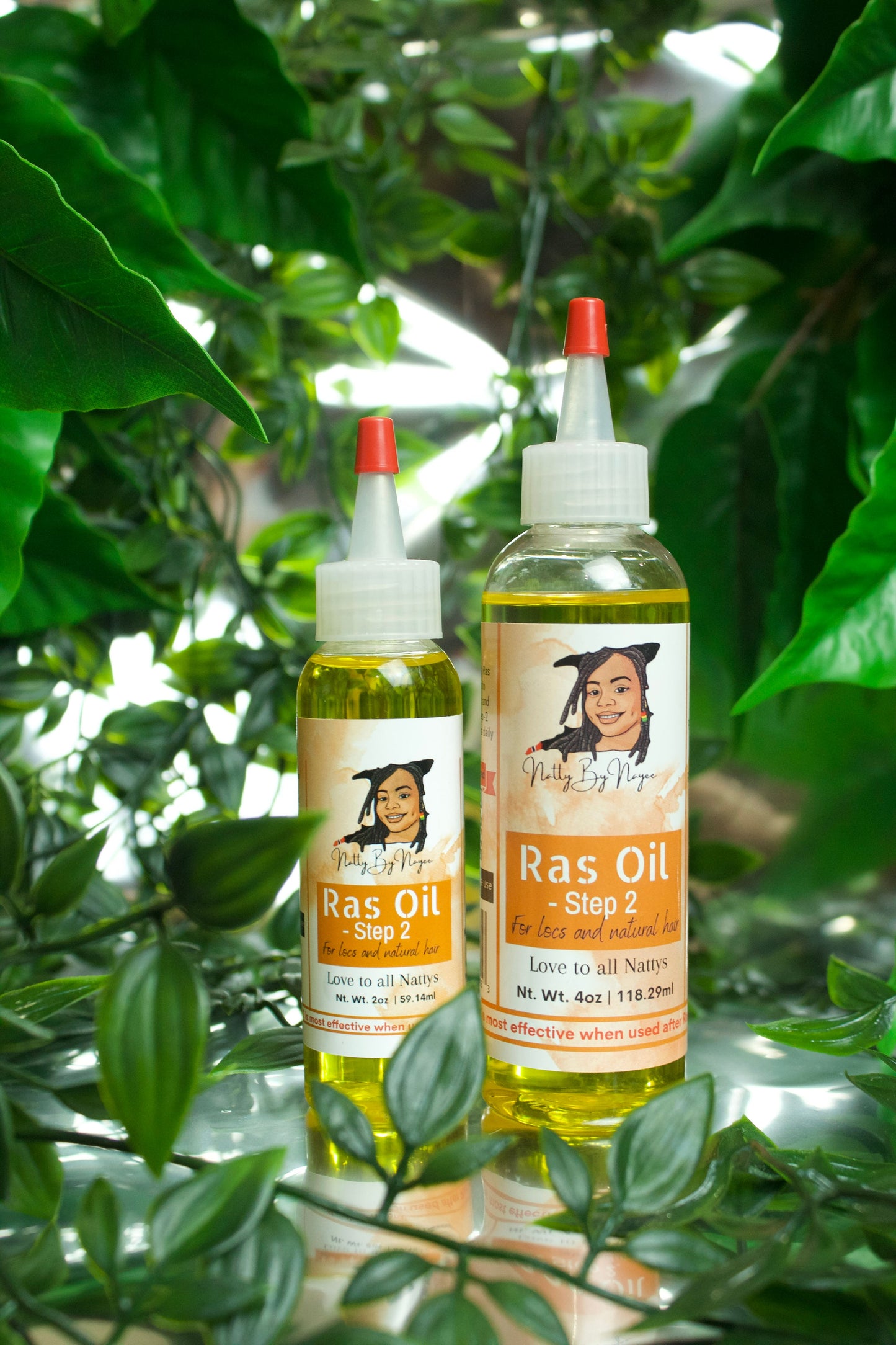 Natty By Nayee Ras Loc Oil – Lightweight Scalp & Hair Growth Oil for Locs (Step 2)