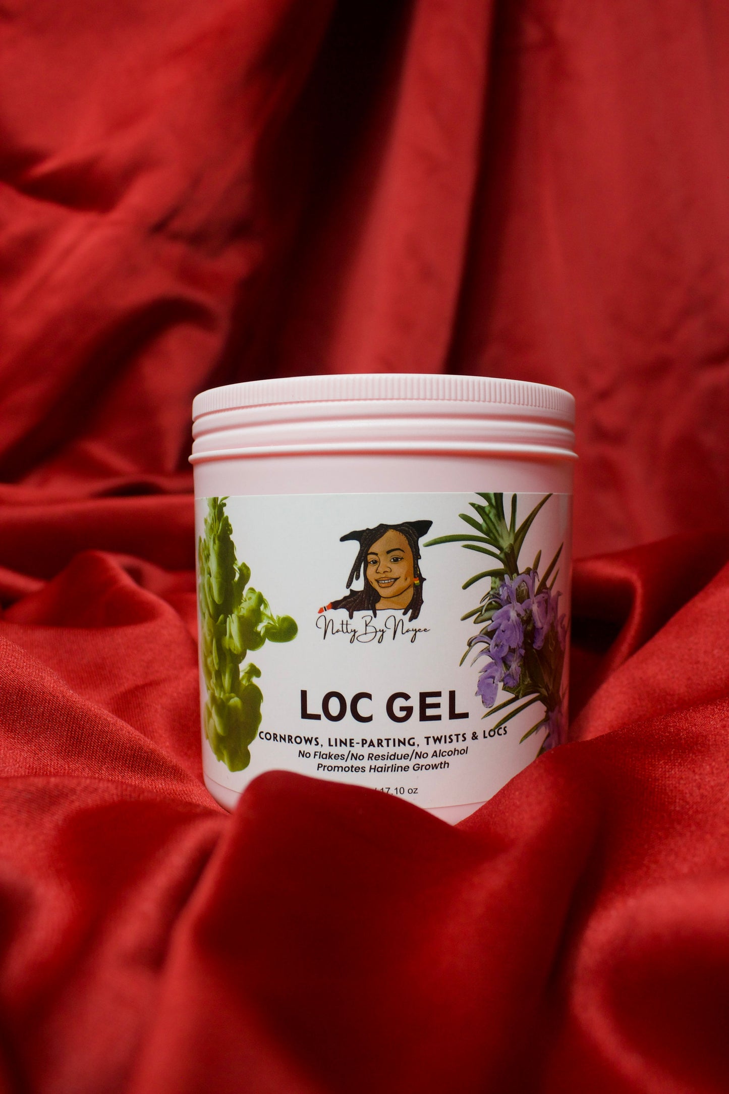 Natty By Nayee Loc & Braid Gel – Strong Hold & Shine for Locs and Protective Styles