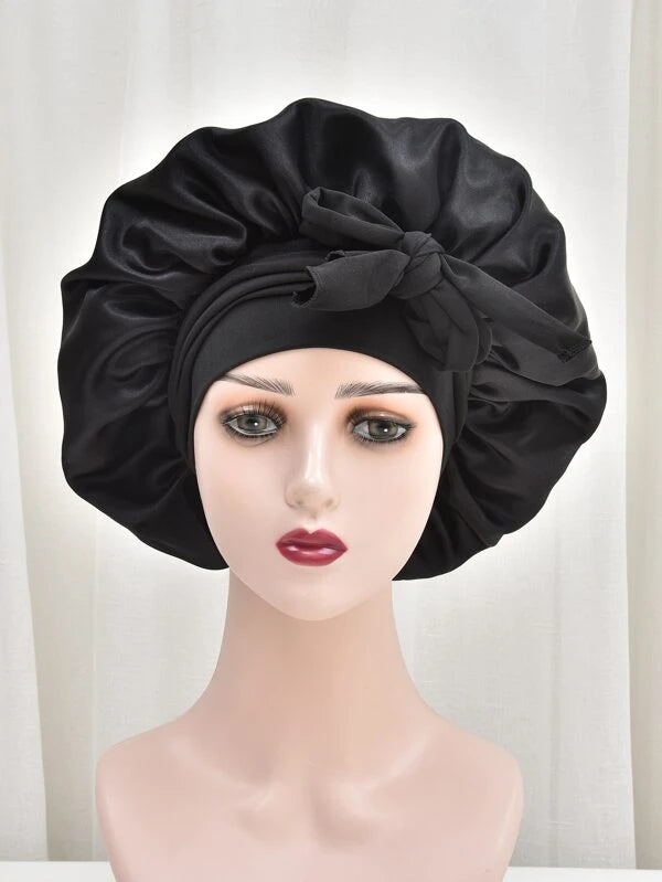 Ruched Hair Bonnet
