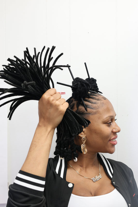 Pipe Cleaners – For Curling Locs, Twists & Natural Hair (100 ct)