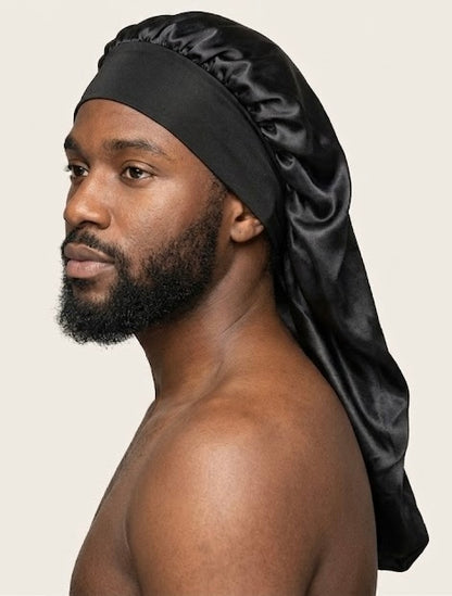Natty By Natty Satin Hair Bonnet – Multiple Sizes for Locs, Braids &sm Hair