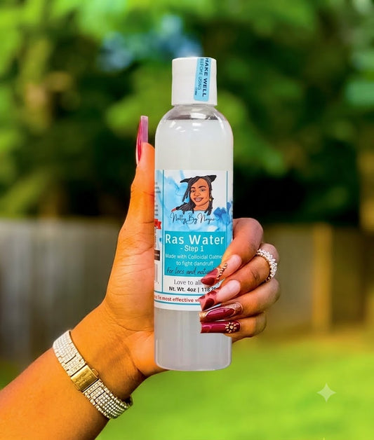 Natty By Nayee Ras Water – Hydrating Loc Mist & Scalp Refresher (Step 1)