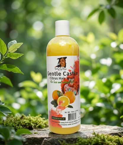 Natty By Nayee Gentle Castile Shampoo Hair Wash For Natural Hair and Locs