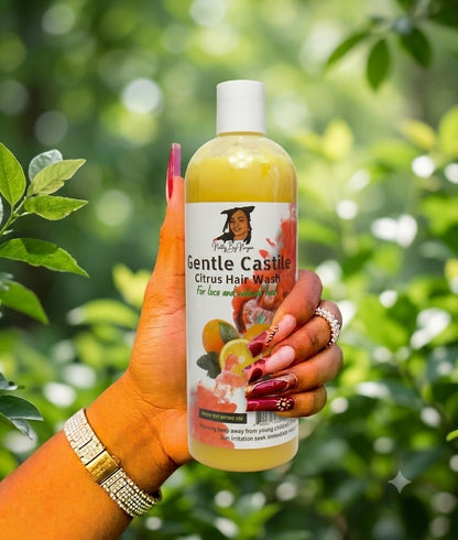 Natty By Nayee Gentle Castile Shampoo Hair Wash For Natural Hair and Locs