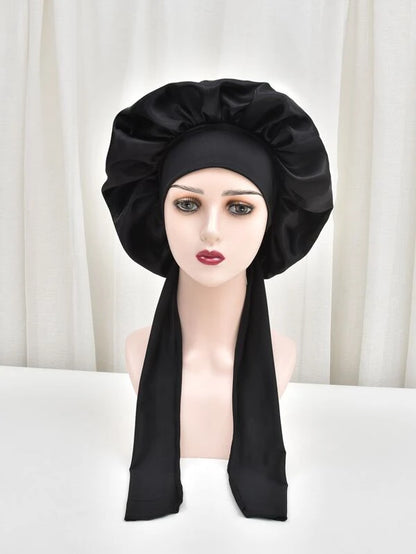 Ruched Hair Bonnet